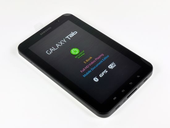 Samsung Galaxy Tab разобрали на детали