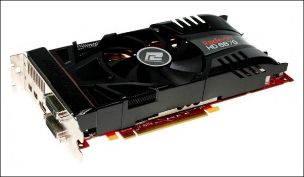 PowerColor PCS+ HD6870: разогнанный видеоадаптер для игровых ПК